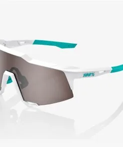 Brands 100% Speedcraft Team White/HiPER Silver Mirror Lens