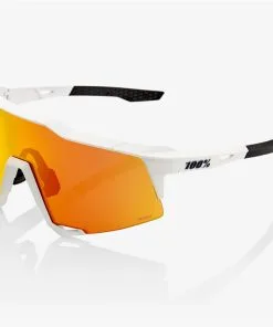 Brands 100% Speedcraft Soft Tact Off White/HiPER Red Multilayer Mirror Lens