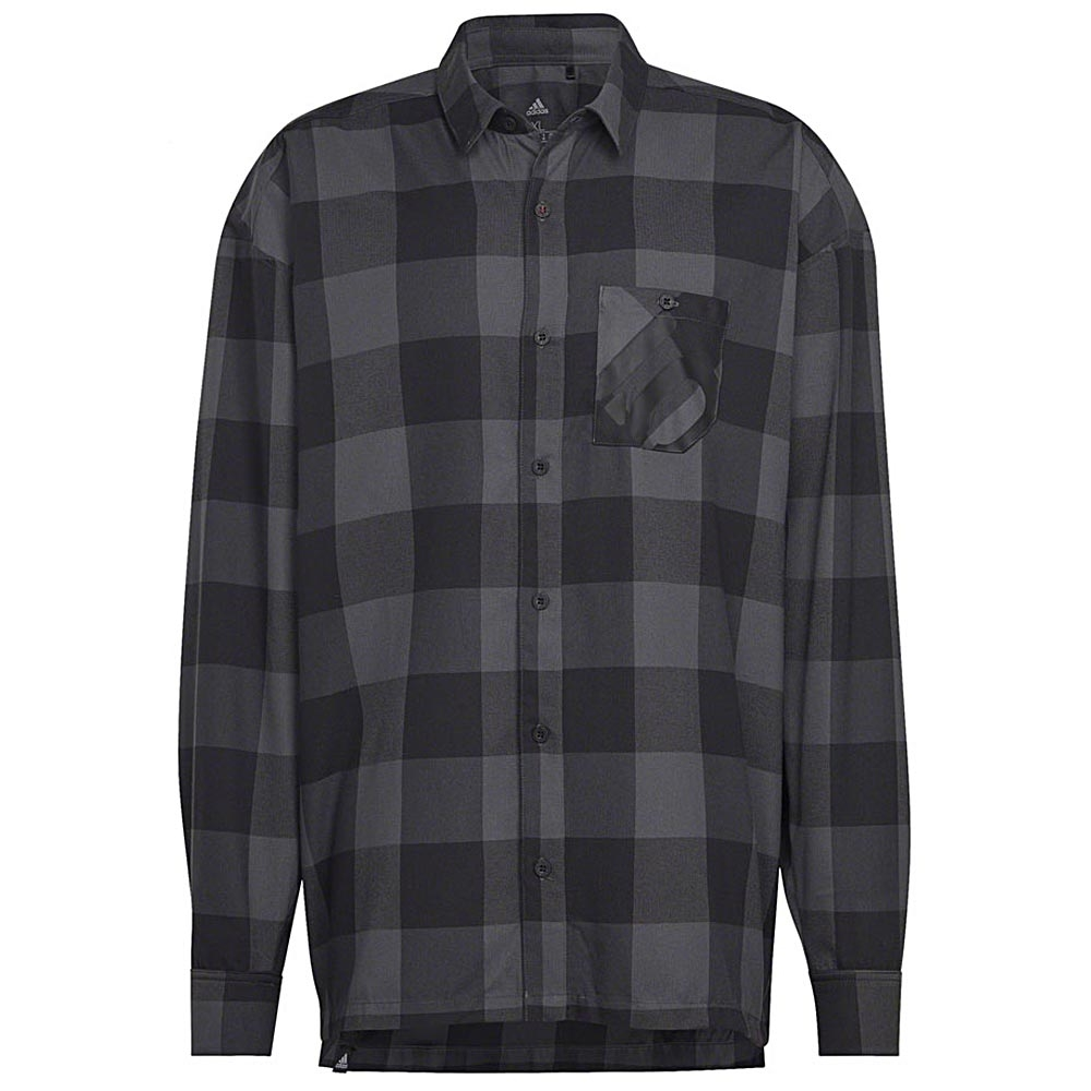 FIVETEN Five Ten Long Sleeve Flannel Shirt Grey/Black 3 FIVETEN Five Ten Long Sleeve Flannel Shirt Grey/Black