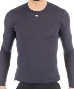 Apparel Giordana Men's Long Sleeve Merino Wool Blend Base Layer