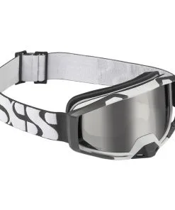 Sunglasses & Goggles IXS Trigger Goggle White/Silver Mirror