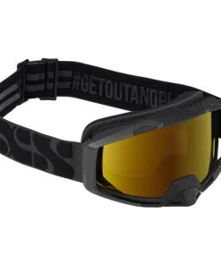 Sunglasses & Goggles IXS Trigger Goggle Black/Gold Mirror