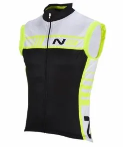 Men's Bicycle Apparel Nalini Aggia Sleeveless Jersey Flourescent