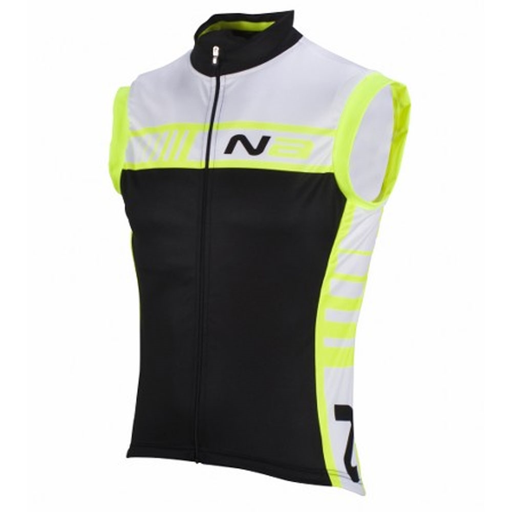 Men's Bicycle Apparel Nalini Aggia Sleeveless Jersey Flourescent 3 Men's Bicycle Apparel Nalini Aggia Sleeveless Jersey Flourescent