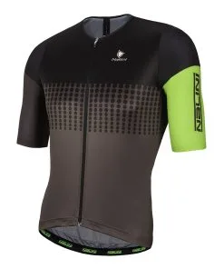 Men's Bicycle Apparel Nalini Velodromo SS Jersey Dark Grey