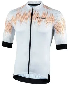 Men's Bicycle Apparel Nalini Helsinki 1952 SS Jersey White/Orange
