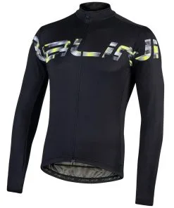 Men's Bicycle Apparel Nalini Pista Jersey Black