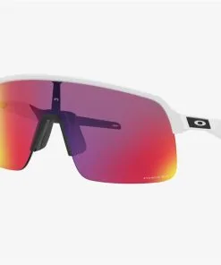 Apparel Oakley Sutro Lite Matte White Prizm Road Lens