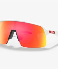 Apparel Oakley Sutro Lite Matte White Prizm Ruby Lens