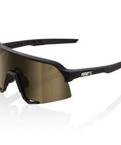 Brands 100% S3 Soft Tact Black/Soft Gold Lens