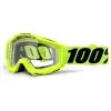 Brands 100% Accuri Goggle Fluo Yellow Clear Lens