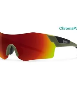 Sunglasses & Goggles Smith Optics Pivlock Arena Matte Olive Black/Chromapop Sun Red Mirror