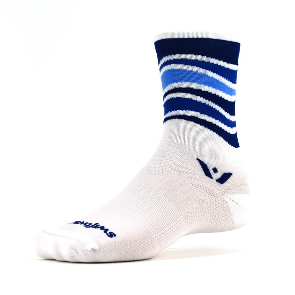 Men's Socks Swiftwick Vision Five Wave Socks 5 Men's Socks Swiftwick Vision Five Wave Socks - Image 3