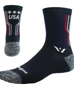 Men's Socks Swiftwick Vision Five Tribute USA Proud Socks