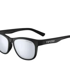 Apparel TIFOSI Swank Glasses Satin Black/Smoke Bright Blue