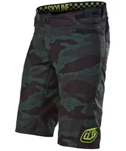 Women's Mountain Bike Clothing Troy Lee Designs Skyline Women's Camo Shorts W/Liner