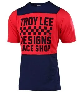 Junior Men's Troy Lee Designs Skyline Youth SS Checkers Jersey -Outlet Bicycle Gear Store TLD19 3280441 4