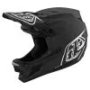 Helmet Sale Troy Lee Designs D4 Carbon MIPS Stealth Helmet Black/Silver -Outlet Bicycle Gear Store TLD21 1394370 2