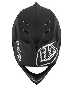Helmet Sale Troy Lee Designs D4 Carbon MIPS Stealth Helmet Black/Silver -Outlet Bicycle Gear Store TLD21 1394370 5