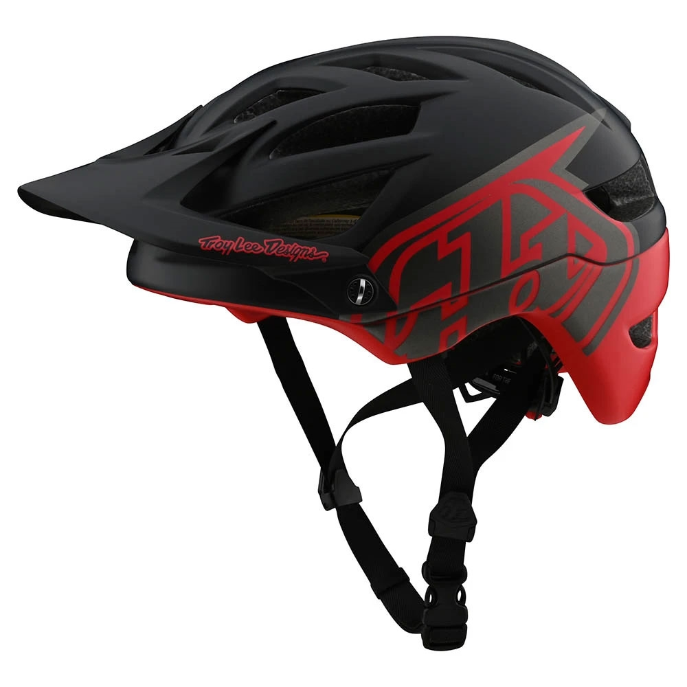 Helmet Sale Troy Lee Designs A1 MIPS Classic Helmet Black/Red 3 Helmet Sale Troy Lee Designs A1 MIPS Classic Helmet Black/Red