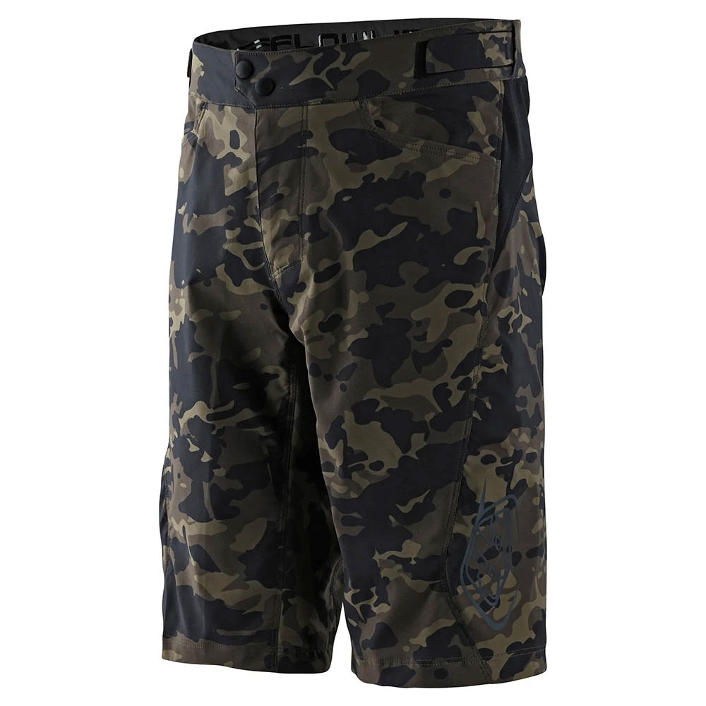 Men's Shorts & Bibs Troy Lee Designs Flowline Shorts W/Liner Camo Green 3 Men's Shorts & Bibs Troy Lee Designs Flowline Shorts W/Liner Camo Green