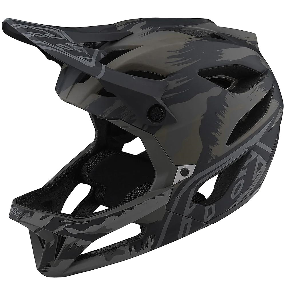 Helmets Troy Lee Designs Stage MIPS Helmet Brush Camo Military 3 Helmets Troy Lee Designs Stage MIPS Helmet Brush Camo Military