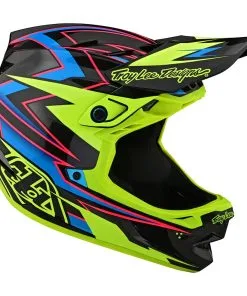 Helmets Troy Lee Designs D4 Carbon MIPS Volt Black/Flo Yellow 8 Helmets Troy Lee Designs D4 Carbon MIPS Volt Black/Flo Yellow -Outlet Bicycle Gear Store TLD22 13960300 4