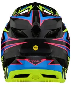 Helmets Troy Lee Designs D4 Carbon MIPS Volt Black/Flo Yellow 9 Helmets Troy Lee Designs D4 Carbon MIPS Volt Black/Flo Yellow -Outlet Bicycle Gear Store TLD22 13960300 5