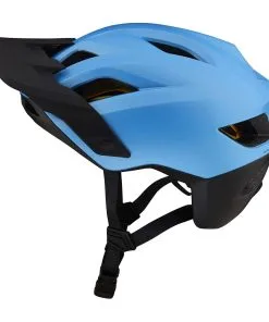 E-Bike Helmets Troy Lee Designs Flowline Helmet W/MIPS Orbit Oasis Blue/Black