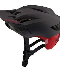 E-Bike Helmets Troy Lee Designs Flowline SE Helmet W/MIPS Radian Charcoal/Red
