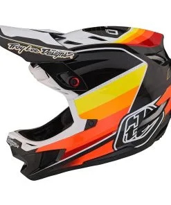 Helmets Troy Lee Designs D4 Carbon MIPS Reverb Black/White