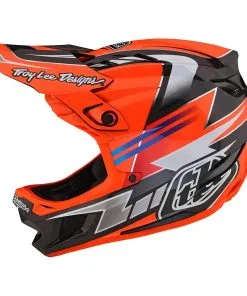 Helmets Troy Lee Designs D4 Carbon MIPS Saber Red