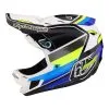 Helmets Troy Lee Designs D4 Composite MIPS Reverb White/Blue