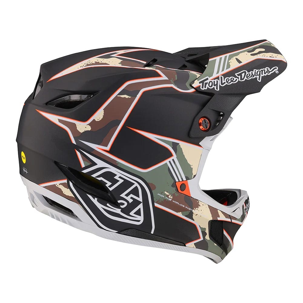 Helmets Troy Lee Designs D4 Composite MIPS Matrix Camo Army Green 4 Helmets Troy Lee Designs D4 Composite MIPS Matrix Camo Army Green - Image 2