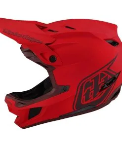 Helmets Troy Lee Designs D4 Composite MIPS Stealth Red