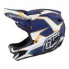 Helmets Troy Lee Designs D4 Composite MIPS Matrix Blue -Outlet Bicycle Gear Store TLD23 14068000 2